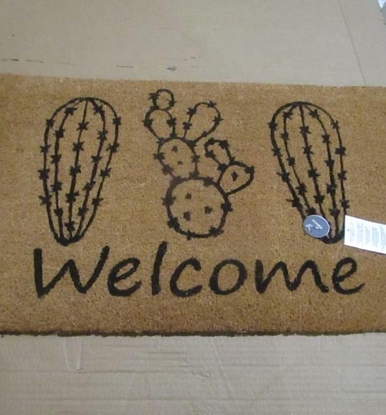 Doormat single colour / natural image