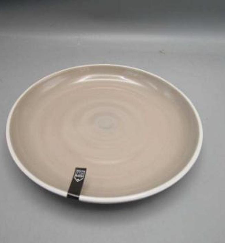 ASSIETTE BICOLORE BEIGE 2 image