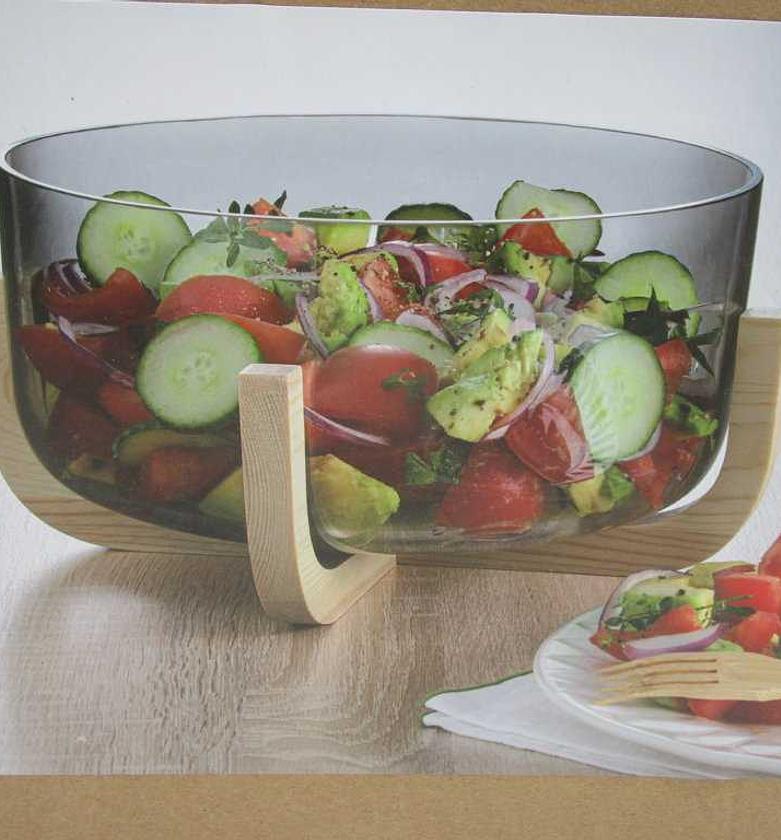 Glass arha smoky saladbowl image