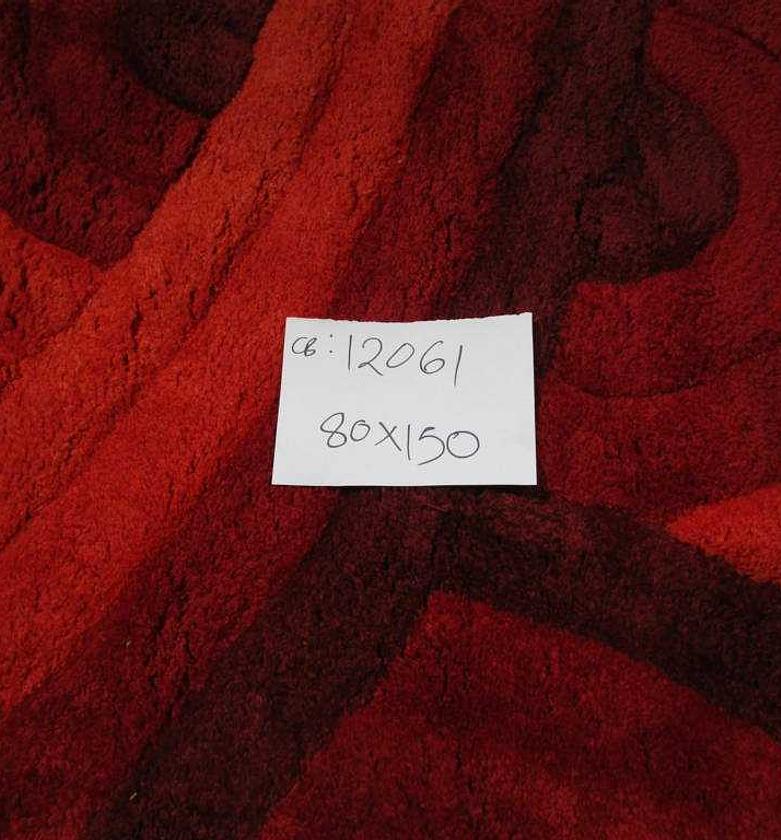 CARPET MICROFIBER 3D RED image