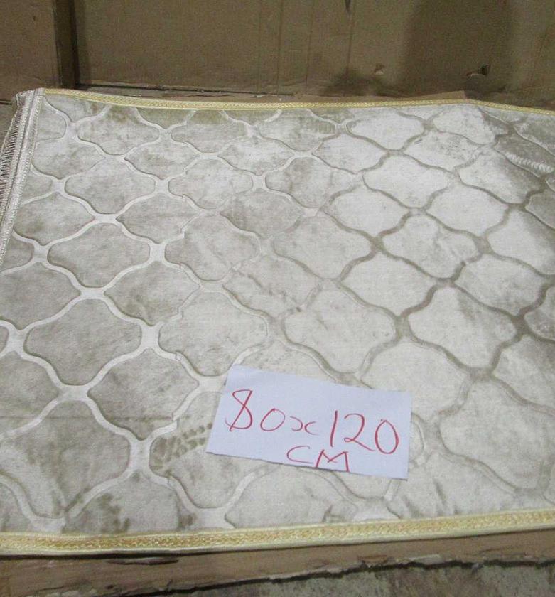 Carpet polyester beige80x120 #ref:ht36330-3 image