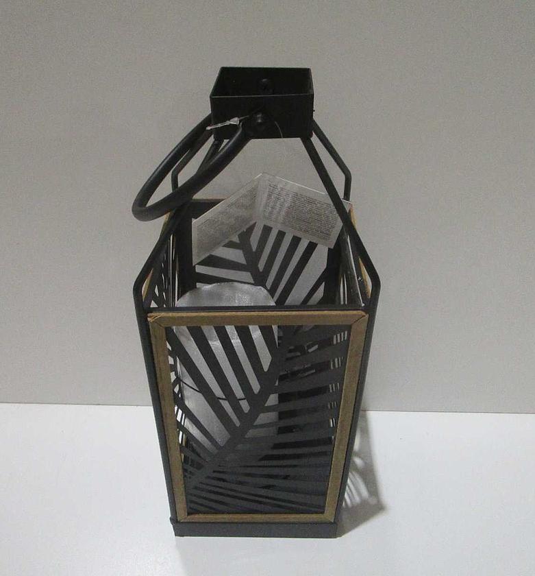 Lantern metal 38cm black clr image