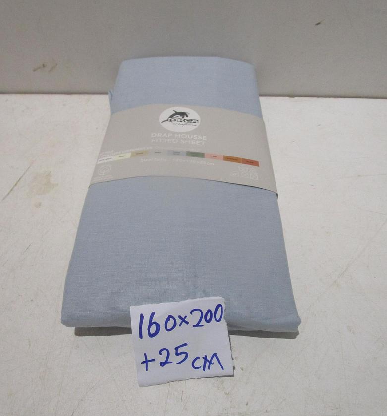 Fitted sheet plain col (100 image