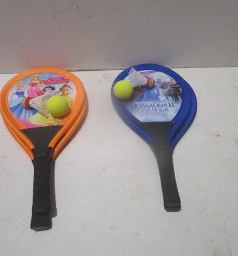 Toys racket 2 racket,+1 tennis image