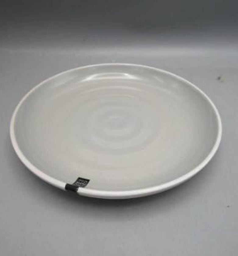 ASSIETTE BICOLORE GRISE 2 image