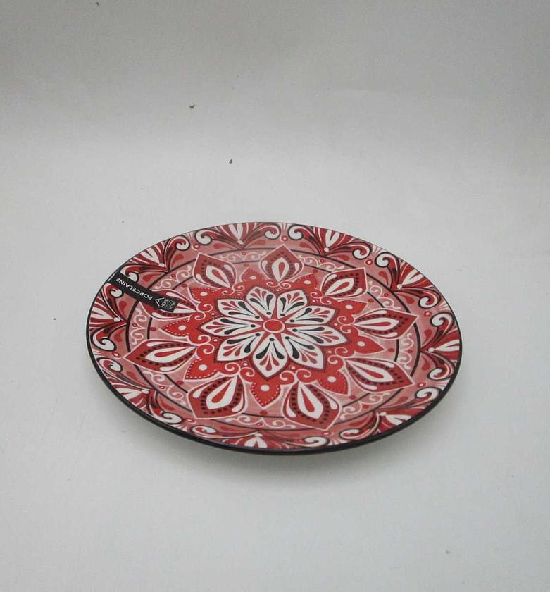 Plate jaipur rouge d19cm m12 image