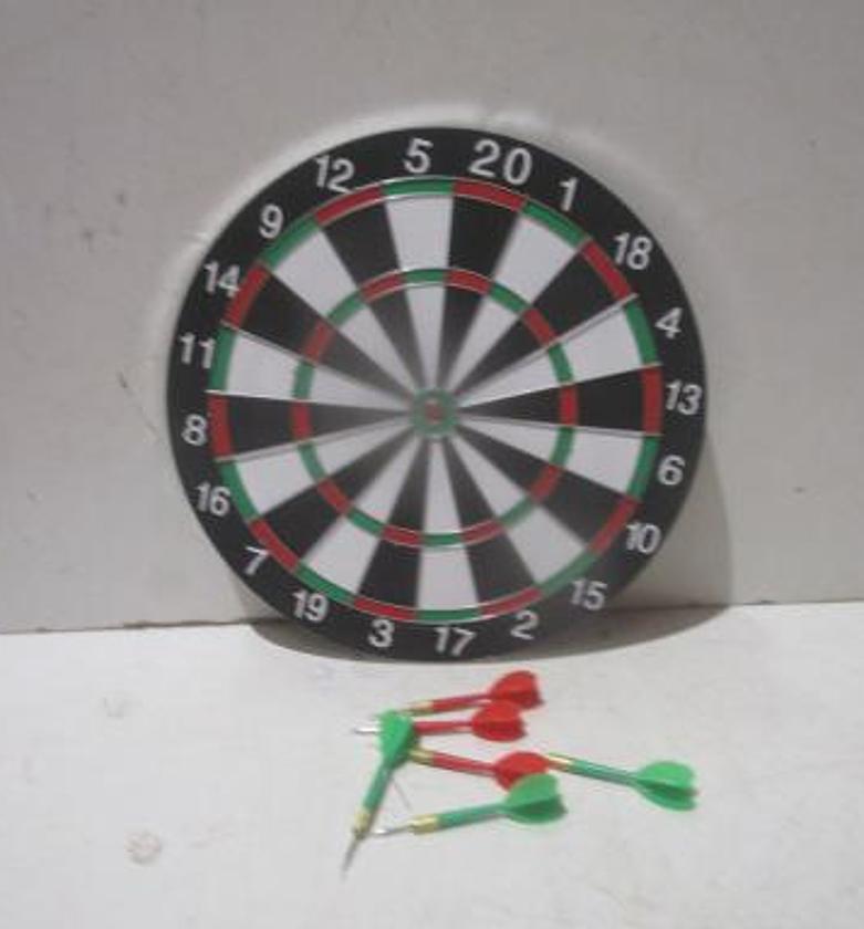 Dart board six dart blister image