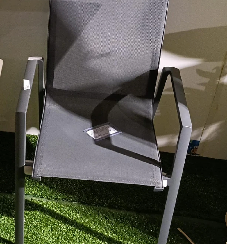 Chair alum sling w/ armrest image