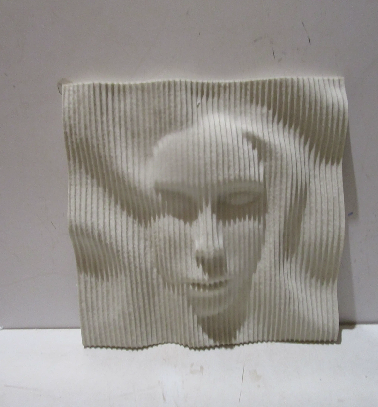 Decor resin face wall beige image