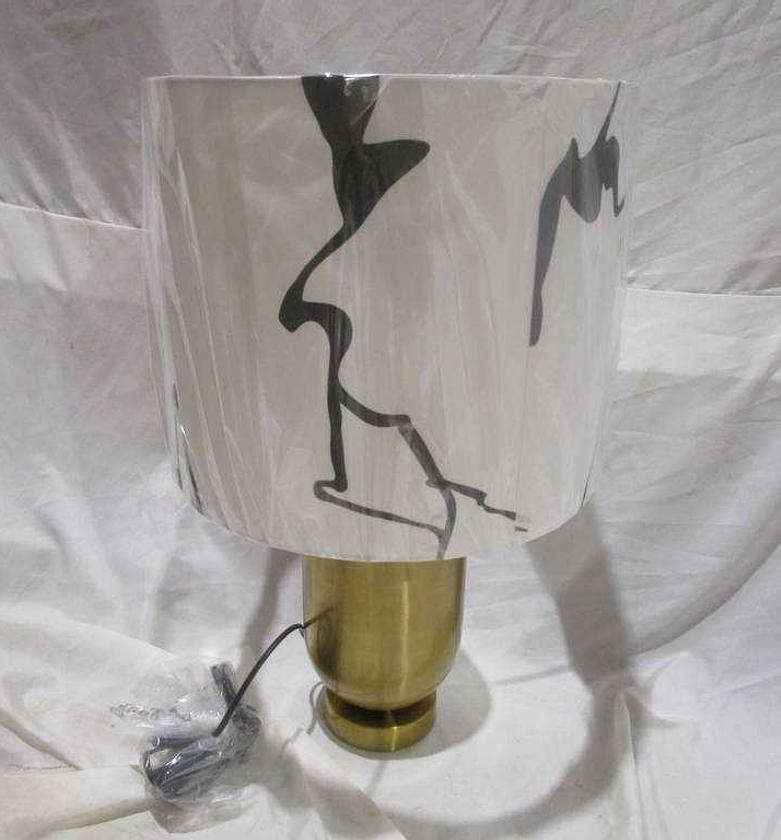 TABLE LAMP  
GOLD BASE image