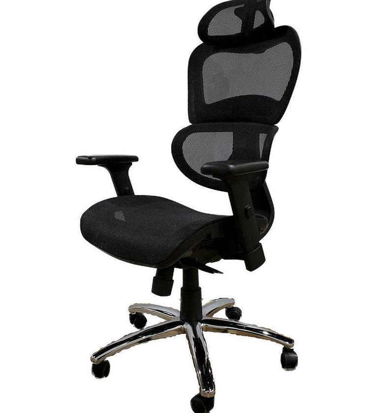 High back office chair black image