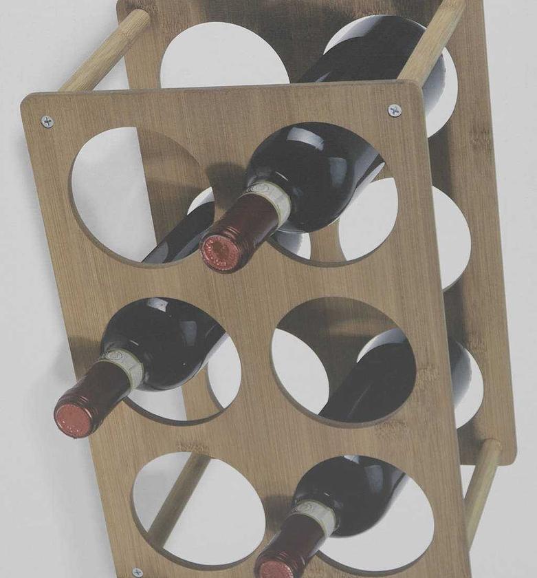 Wine rack for 6 bottles image