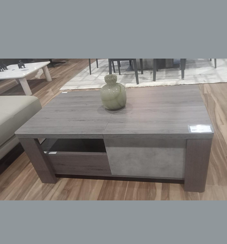 Bolzano Coffee Table with Drawer & Storage – 120x45x70 cm image