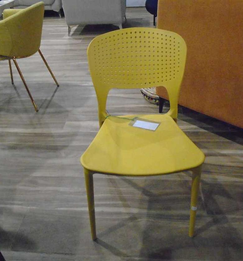 Yellow PP Chair – Lightweight & Durable (3.8kg) image