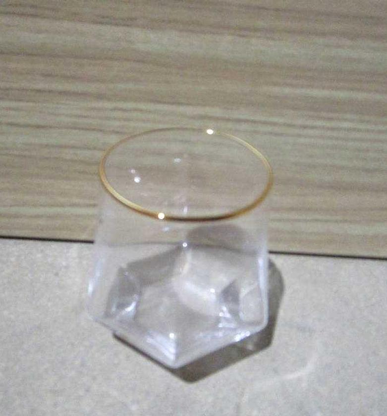 CUP WITH GOLD RIMH:9.3,R: image