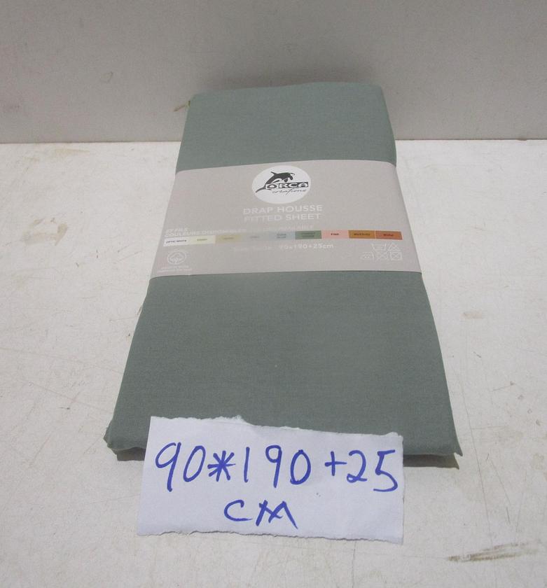 Fitted sheet plain col (100 image