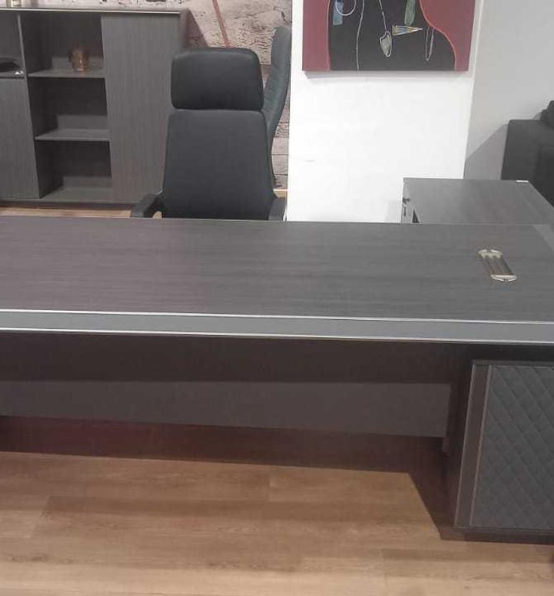 Executive desk purple teak image