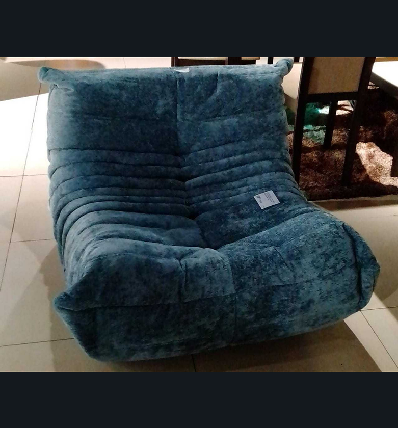 Club sofa chenille fabric image