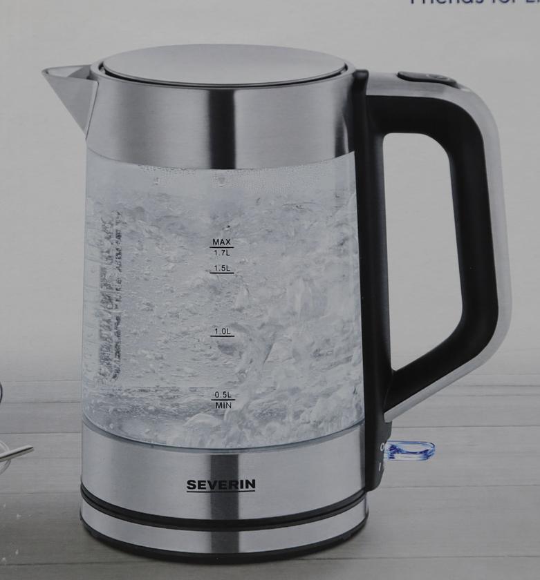 Glas Jug Kettle, 2200W, 1 image