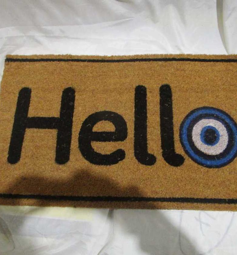 Doormat printed with pvc  image