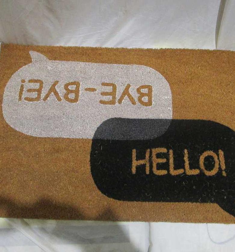 Doormat printed big with  image