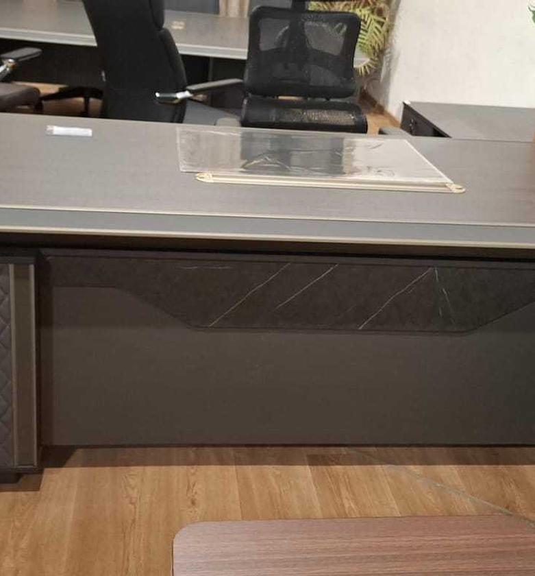 Executive desk purple teak image