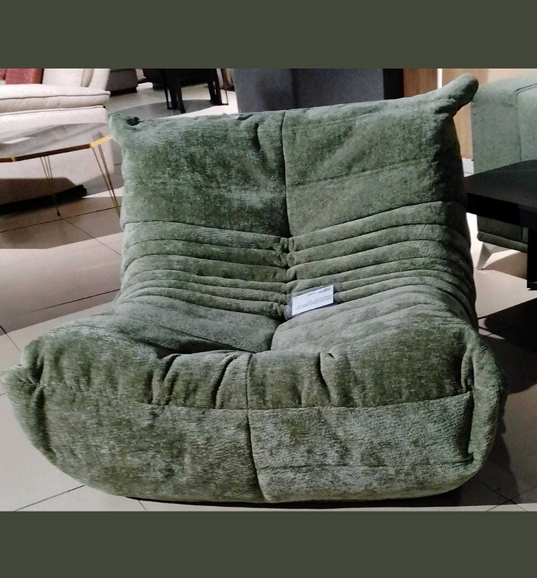 Club sofa chenille fabric image