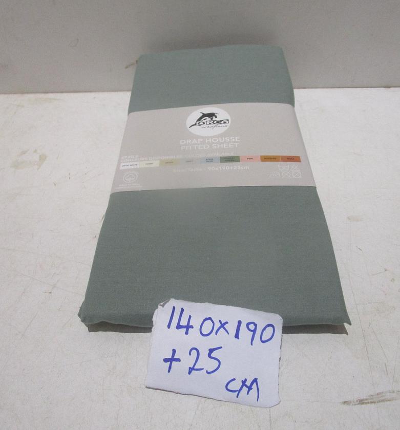 Fitted sheet plain col (100 image