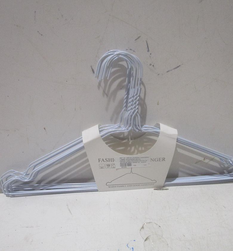 Set of 10pcs laundry hangers image
