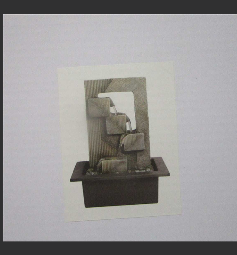 Fountain polyresin with plastic base image