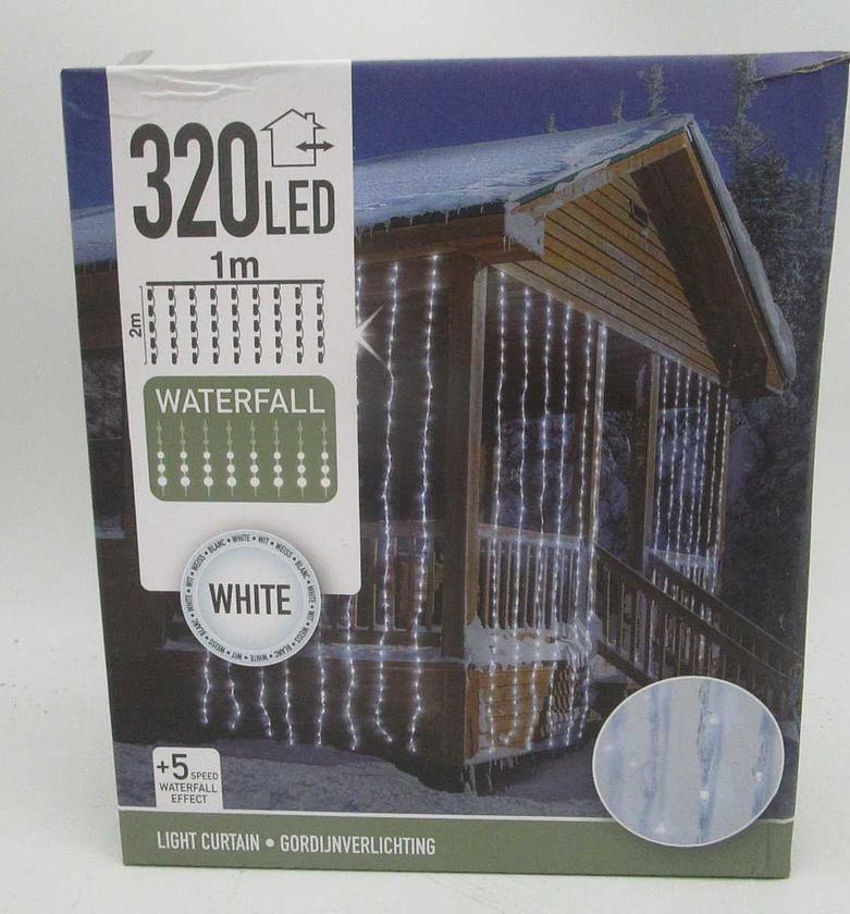 Light curtain 320led white image