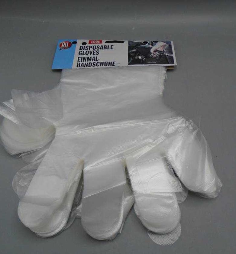 DISPOSABLE GLOVES 29X26CM image