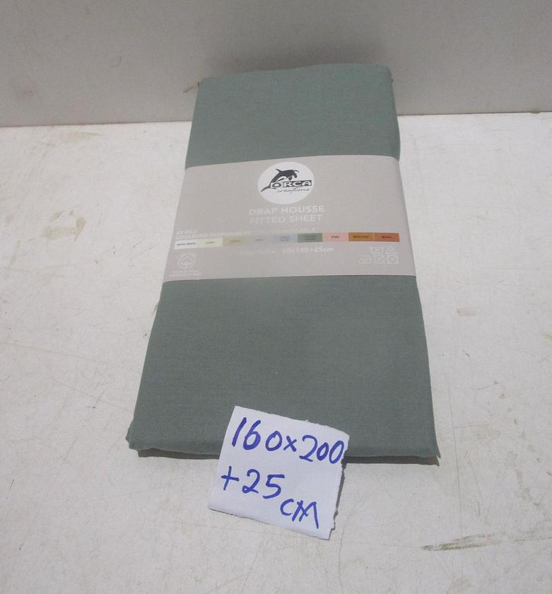 Fitted sheet plain col (100 image