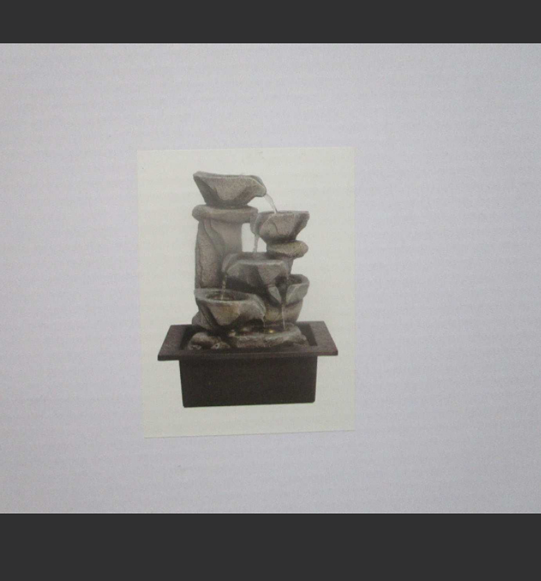 Fountain polyresin with plastic base image