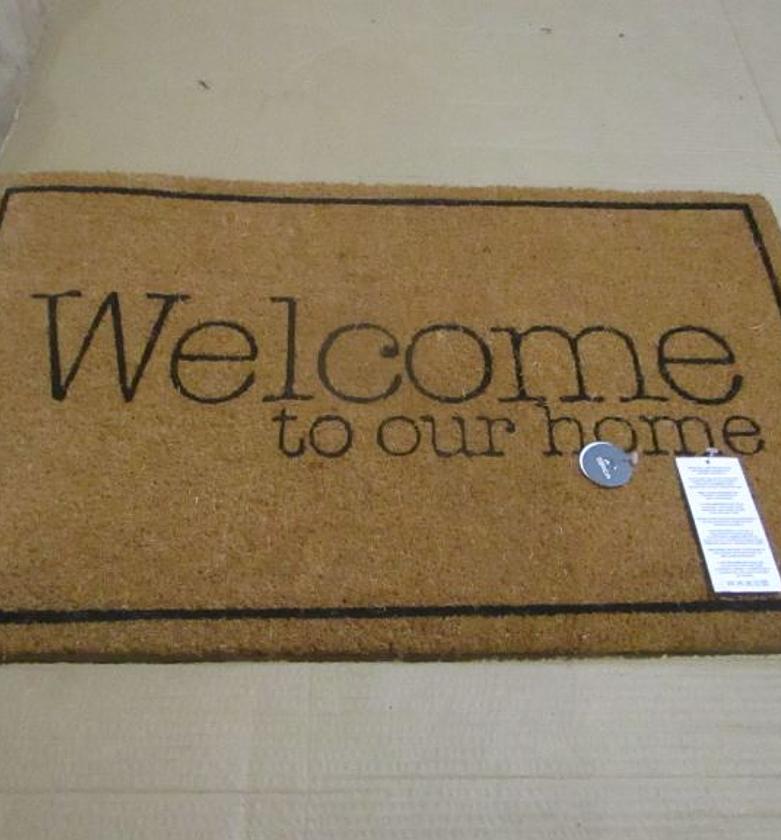 Doormat single colour / natural image