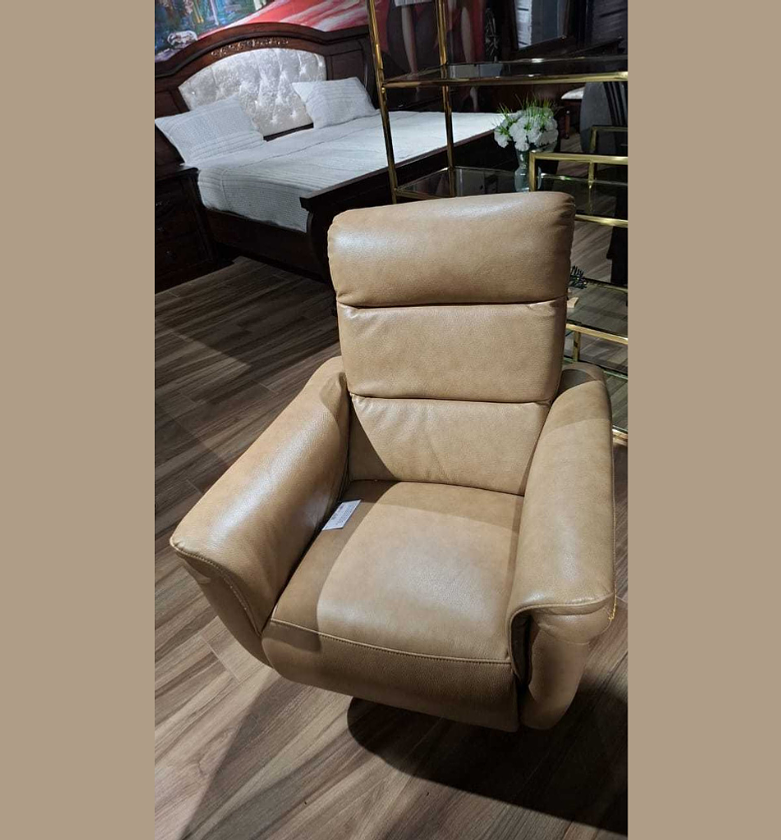 Luxora Vintage Leather Electric Recliner Chair image