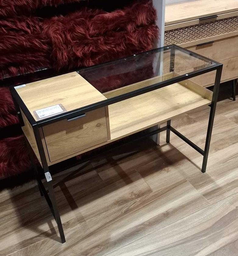 Cabinet low wine black wood image