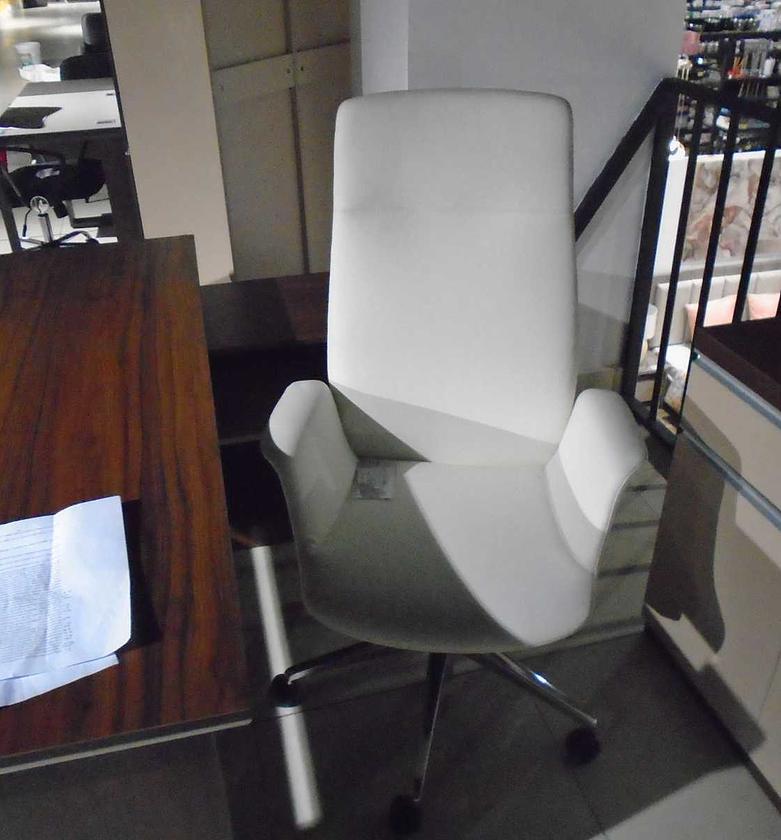 High back office chair, half image