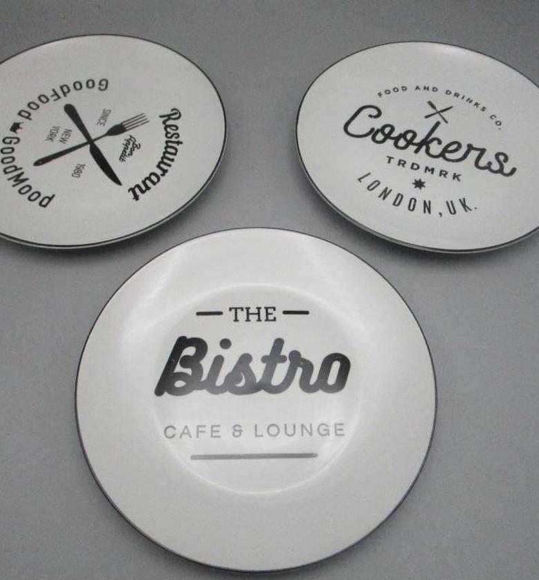 PLATE PORCELAIN DIA 205MM image