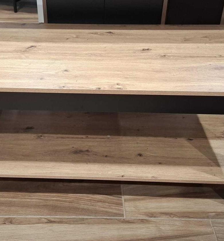 Coffee table black wood 96272-1 image