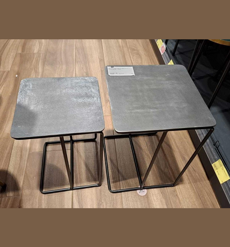 Set of 2 End Tables – 9112-L & 9112-S, 35x3 cm image