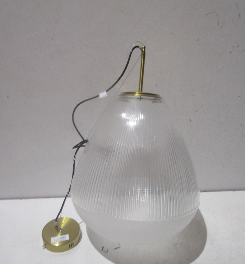 Pendant lamp with led frosted image