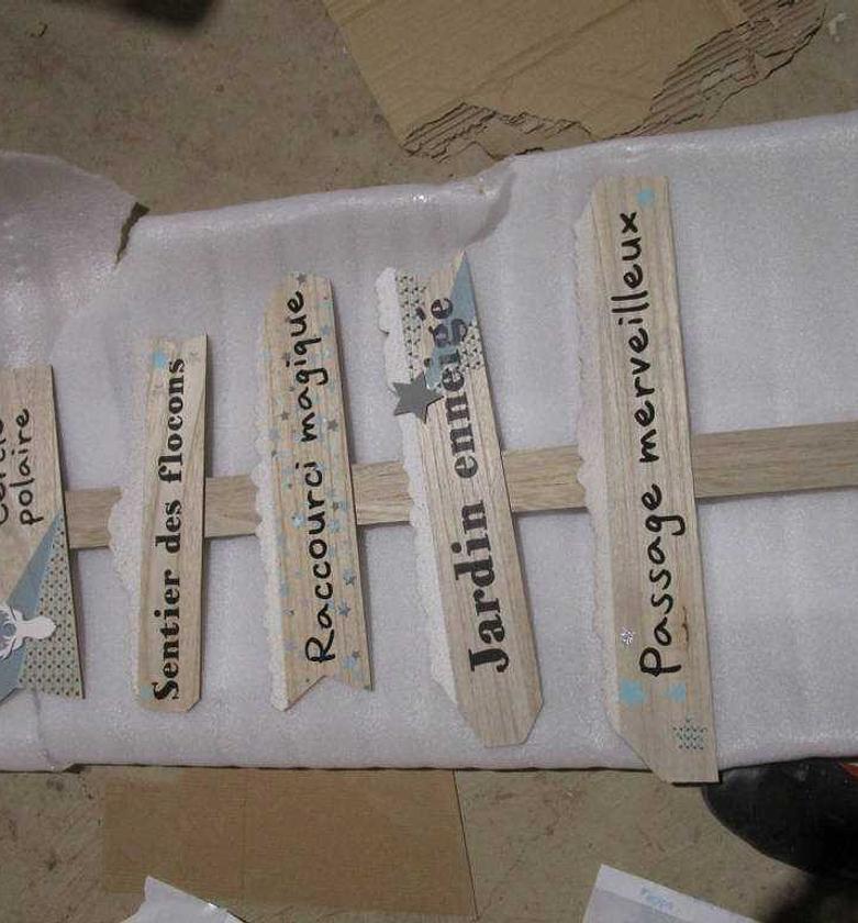 WOODEN 5 PANELS DECO H110 image