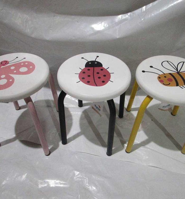 STOOL FOR CHILDREN METAL image