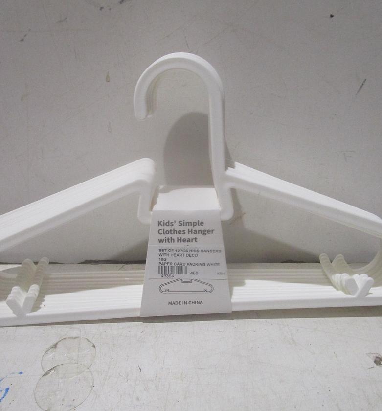 Set of 12pcs kids hangers image