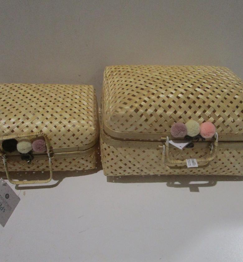 Suitcase campagne bamboo x2 image