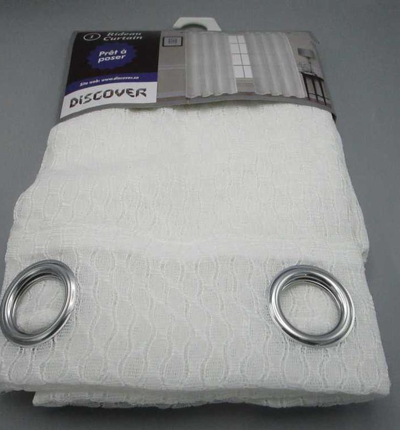 Curtain with 8 round ring image