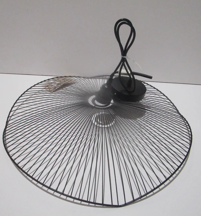 Pendant lamp cuzco blk met image