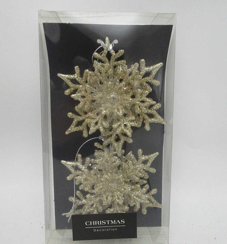 Christmas snowflake deco hanging image