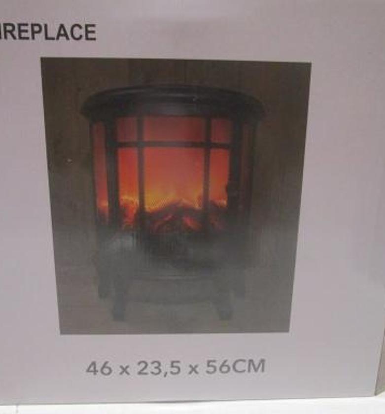 Fireplace lamp usb line or image